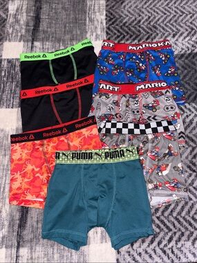 7 pairs Boys' Boxer Briefs with Accent Waistband